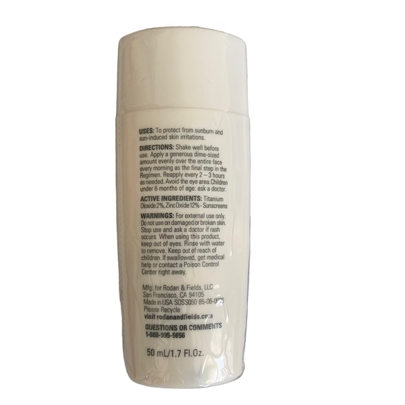 Rodan + Fields Daily Mineral Sunscreen SPF30 1 FL OZ New Sealed - Picture 2 of 5